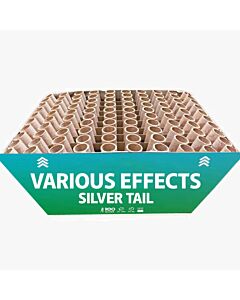 Πυροτεχνήματα 100 Βολών Βεντάλια Various Effects - Silver Tail 141 (Animal Friendly)