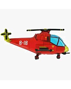 Μπαλόνια Ελικόπτερο κόκκινο 92 εκατοστά