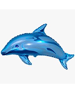 Μπαλόνια δελφίνι μπλε 83 εκατοστά