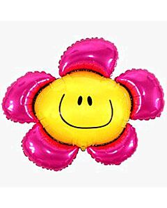 Μπαλόνια λουλούδι φούξια 83 εκατοστά