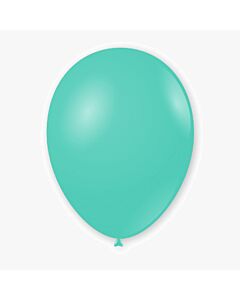 Μπαλόνι Aquamarine ματ 10 ιντσών 15 τεμάχια