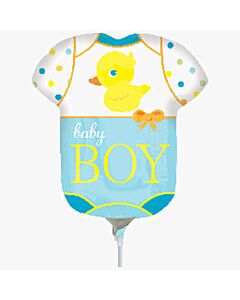 Anagram μπαλόνια 9 ιντσών μπλουζάκι it's aboy