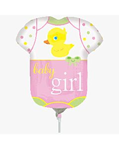 Anagram μπαλόνια 9 ιντσών μπλουζάκι it's a girl