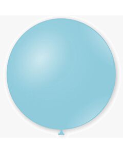 Μπαλόνια latex Γαλάζιο μπεμπέ Macaron 18 ιντσών, 45cm (1 Τεμάχιο)