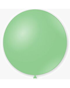 Μπαλόνια latex πράσινο μέντας 18 ιντσών, 45cm (1 Τεμάχιο)