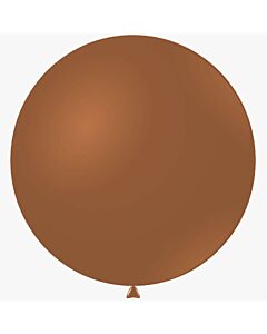Μπαλόνια latex καφέ μόκα 18 ιντσών, 45cm (1 Τεμάχιο)