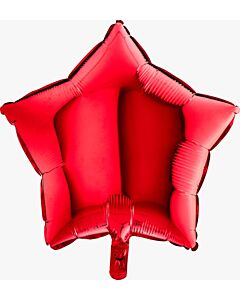Μπαλόνι αστέρι foil 18'' κόκκινο