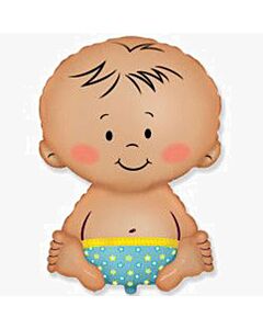 Μπαλόνια μωράκι αγόρι 70 εκατοστά