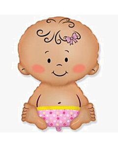 Μπαλόνια μωράκι κορίτσι 70 εκατοστά