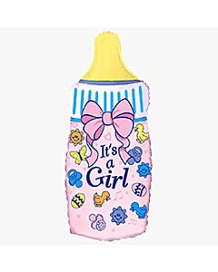 Μπαλόνια μπιμπερό It's a girl 83 εκατοστά