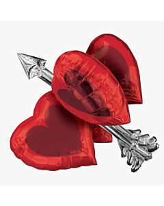 Μπαλόνι Καρδιά Ultra Shape Heart Arrow 68 εκατοστά