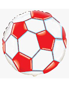 Μπαλόνια μπάλα ποδοσφαίρου κόκκινη 43 εκατοστά