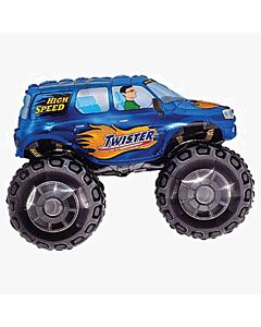 Μπαλόνια τζιπ 4Χ4 μπλε 75 εκατοστά