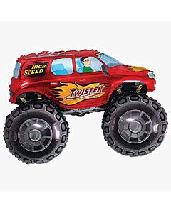 Μπαλόνια τζιπ 4Χ4 κόκκινο 75 εκατοστά, Flexmetal