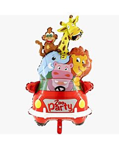 Μπαλόνια Animals car Zoo party 83 εκατοστά