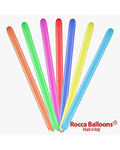 Μπαλόνια 260 κατασκευής 100 τεμάχια διάφορα χρώματα - ROCCA