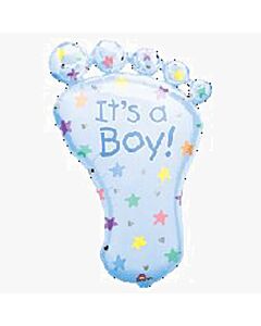 Μπαλόνια Anagram Supershape πατούσα It's a boy