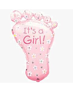 Μπαλόνια Anagram Supershape πατούσα It's a girl