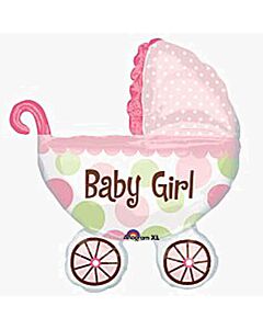 Μπαλόνια Anagram Supershape καροτσάκι Girl