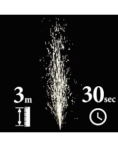 Σιντριβάνι 3 μέτρα 30 sec PROFESSIONAL