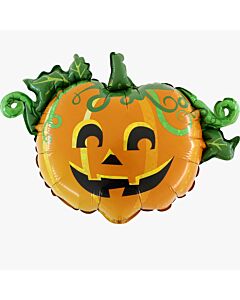 Μπαλόνια κολοκύθα halloween 35cm, φουσκώνει με αέρα