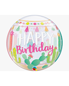 Bubble Μονό Llama Birthday Party, 56εκ