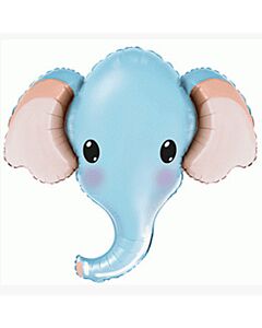 Μπαλόνια ελέφαντας γαλάζιος 99 εκατοστά, Flexmetal