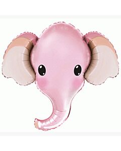 Μπαλόνια ελέφαντας ροζ 99 εκατοστά, Flexmetal