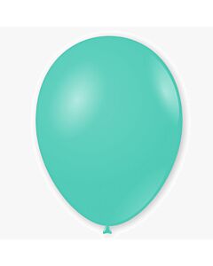 Μπαλόνια 12 ιντσών ματ Aquamarine 15 τεμάχια