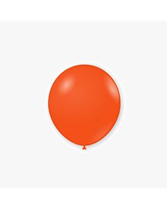 Μπαλόνια 5 ιντσών ματ πορτοκαλί 30 τεμάχια  