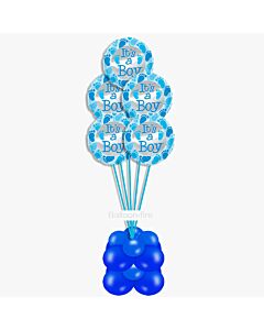 Μπαλόνια foil 5 τεμάχια με ήλιο σε μεγάλη βάση κωδικός Β3