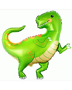 Μπαλόνια δεινόσαυρος baby λαχανί 83 εκατοστά, Flexmetal 