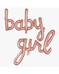 Μπαλόνι Baby Girl- Λέξη 100 εκατοστά