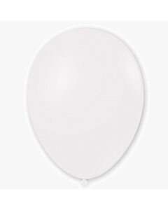 Μπαλόνια 12 ιντσών ματ λευκό 15 τεμάχια