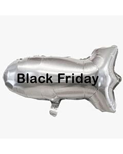 Μπαλόνια Zepelin αερόστατο Black Friday τυπωμένο, 67 εκατοστά