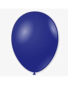 Μπαλόνια 12 ιντσών ματ navy μπλε 15 τεμάχια