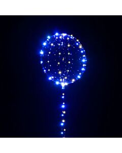 Μπαλόνι φωτιζόμενο 24 ιντσών LED μπλε