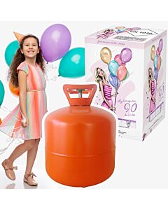 Φιάλη ήλιον 90 μπαλονιών  9" ιντσών