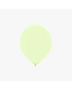 Μπαλόνια 5 ιντσών ματ Macaron Μέντα Green Tea (30 τεμάχια)