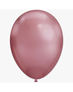 Μπαλόνια Ceramic Rose σάπιο μήλο Extra Metallic Chrome 14 ιντσών, σε συσκευασία 15 τεμαχίων