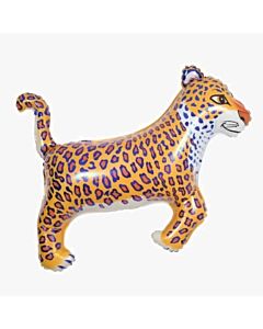 Μπαλόνι Cheetah Λεοπάρδαλη Μπλε Βούλες - 83 εκατοστά