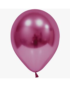 Μπαλόνια 12,5'' φούξια Extra Metallic Chrome (15 τεμάχια)