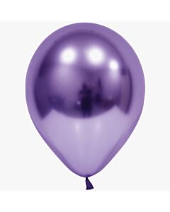 Μπαλόνια 12,5'' μωβ Extra Metallic Chrome (15 τεμάχια)