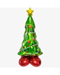 Μπαλόνι Χριστουγεννιάτικο Δέντρο AirLoonz - 125 Εκατοστά (Φουσκώνει με Αέρα) - Συσκευασμένο
