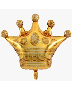 Μπαλόνι foil στέμμα χρυσό