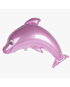 Μπαλόνι supershape Δελφίνι ροζ ND