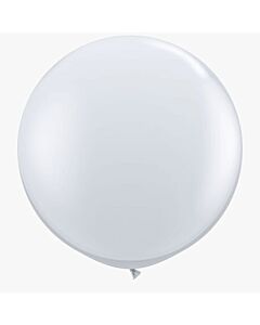 Μπαλόνι 1 μέτρο διάμετρος (3 πόδια) Qualatex Διάφανο 