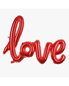 Μπαλόνι LOVE κόκκινο σχηματισμένη λέξη