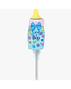 Μπαλόνια μπιμπερό It's a boy 25 εκατοστά minishape