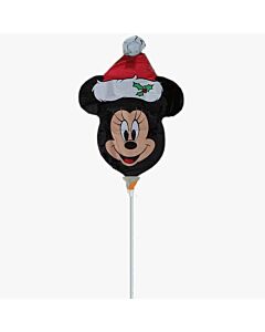 Μπαλόνι foil Mickey mouse Santa minishape